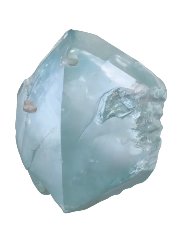 Azure Prism - Polyhedron 3D model, vytvořený pomocí AI