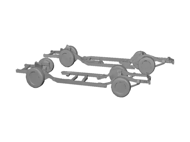 3D model for Dodge Frame Diagrams: Coronet RT/Super Bee/Charger and Dart