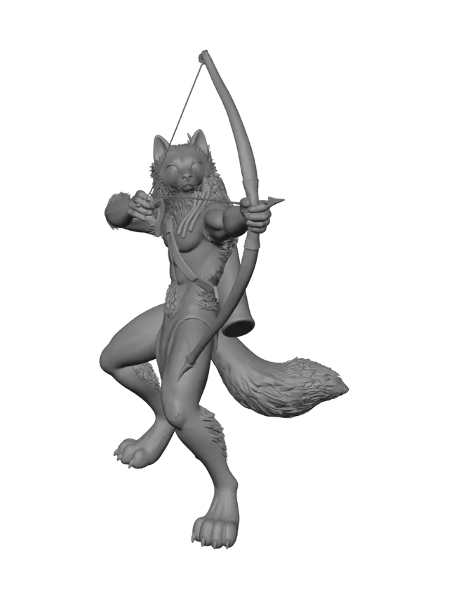 3D model for Frost Archer