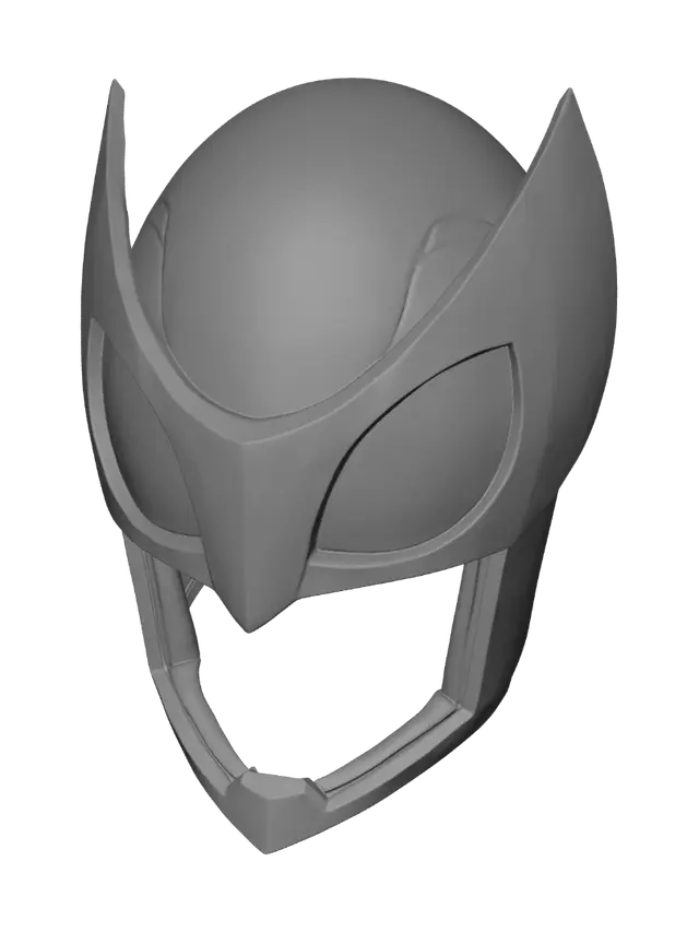 3D model for Silver Sentinel Helmet