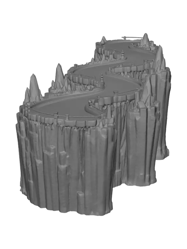 3D model for Icebound Spiral Path