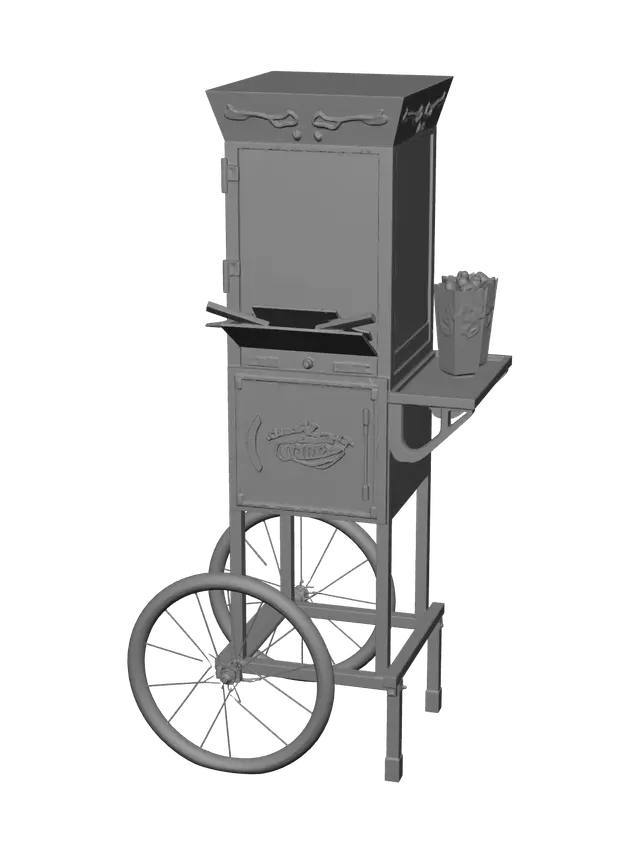 3D model for Foodstand