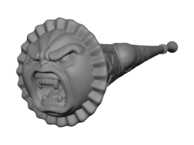 3D model for Fire-Breathing Party Noisemaker