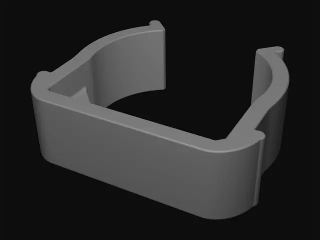 3D model for 384LGCLAMP32 Replacement Clamp for Blow Molded Tables