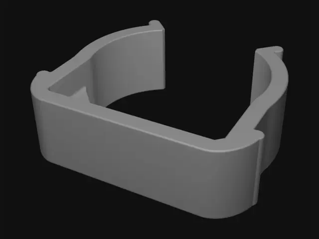 3D model for 384LGCLAMP32 Replacement Clamp for Blow Molded Tables