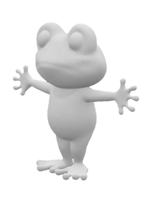 3D model for Frog Bliss