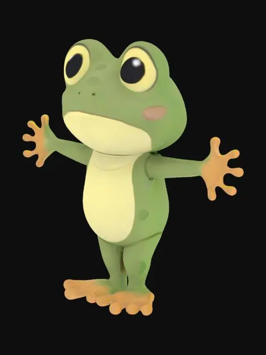 3D model for Frog Bliss