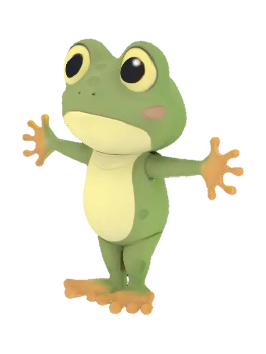 3D model for Frog Bliss