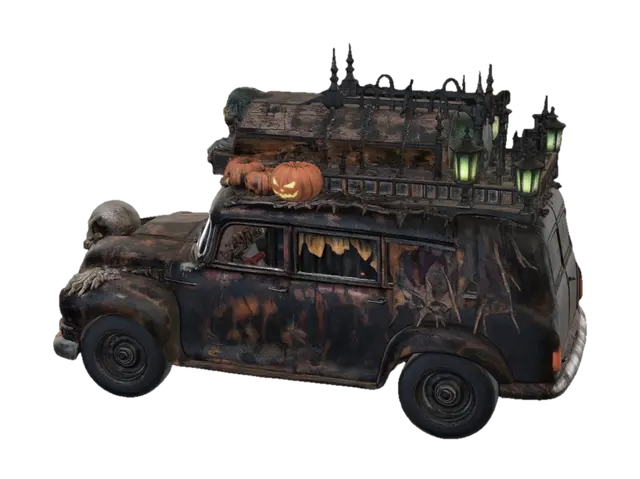 3D model for Haunted Pumpkin Car