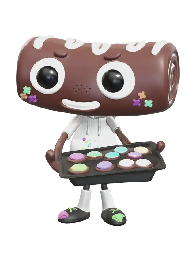 3D model for Low-Poly Cosmo Dandys World