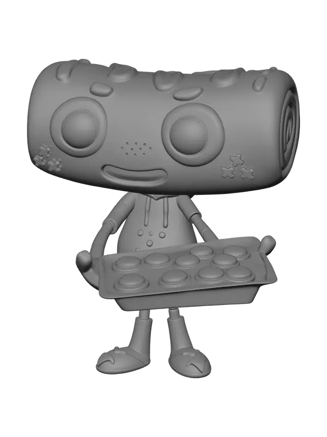 3D model for Low-Poly Cosmo Dandys World