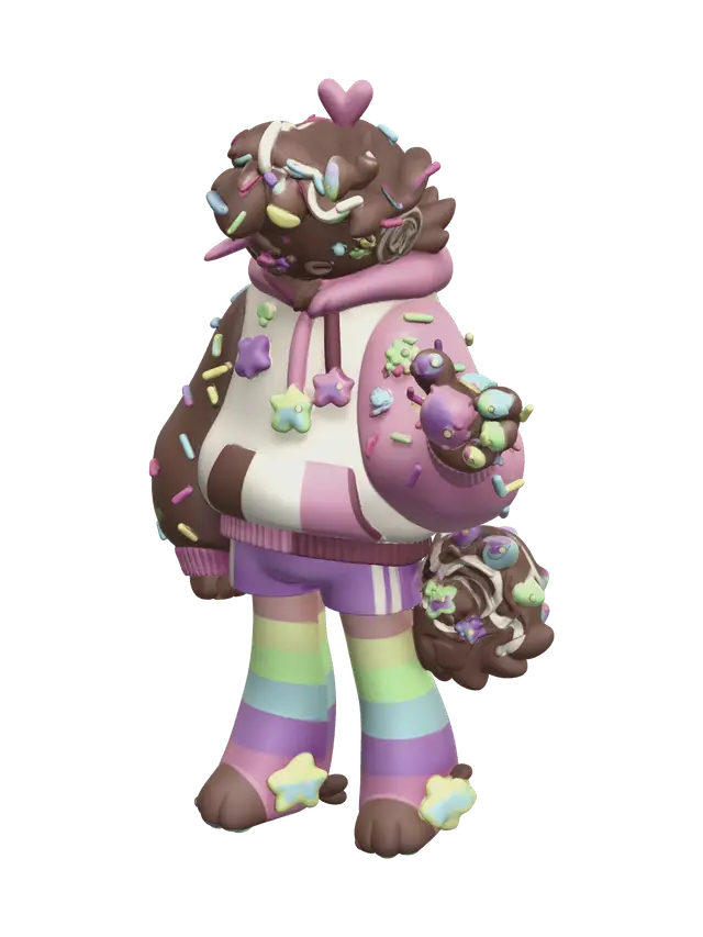 3D model for Cosmo Dandys World