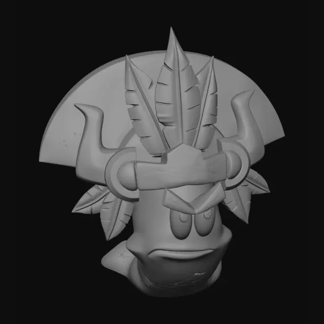 3D model for Feathered Helm Warlord
