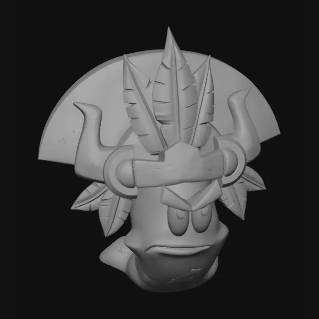 3D model for Feathered Helm Warlord