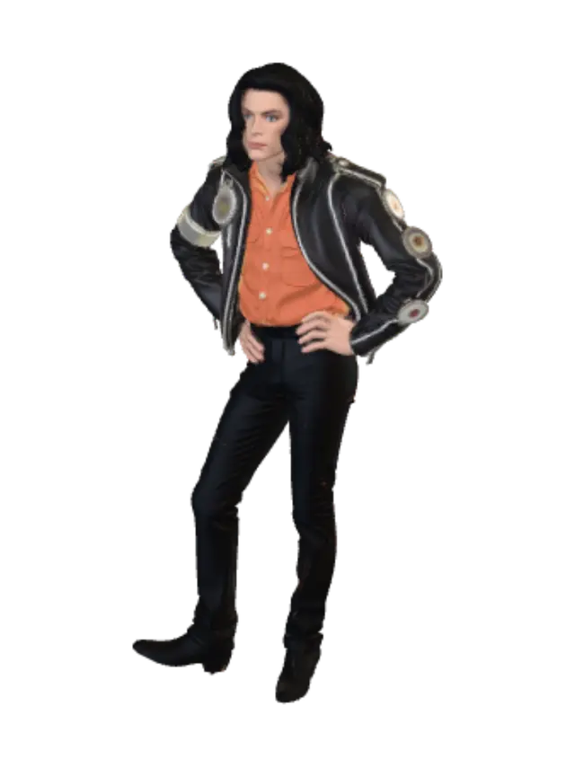 3D model for Confident Performer in a Military Jacket