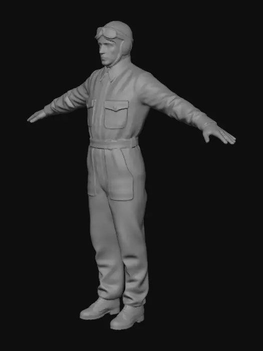 3D model for Bernd Rosemeyer
