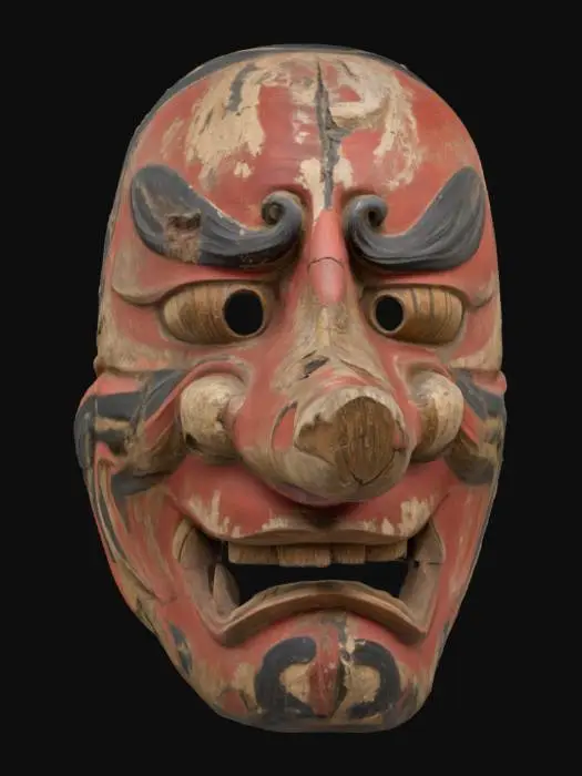 3D model for Tengu Mask