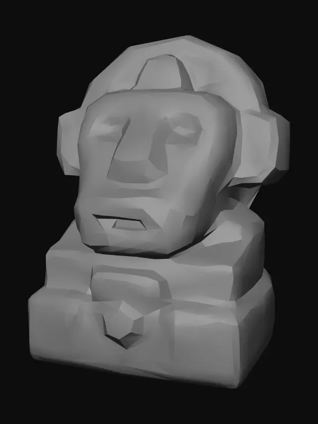 3D model for Midas Monkey