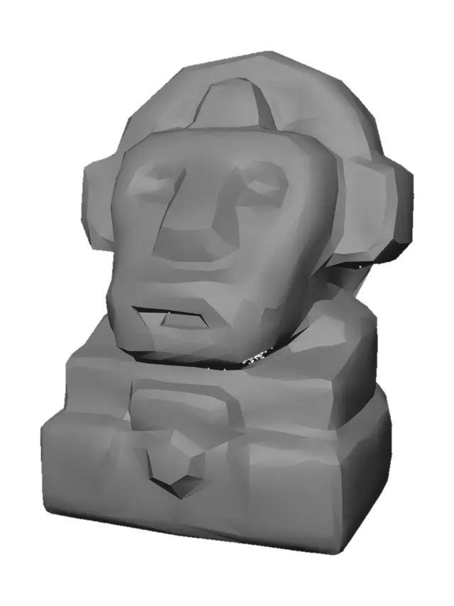 3D model for Midas Monkey