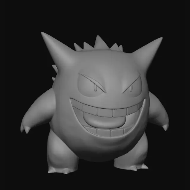 3D model for Gengar