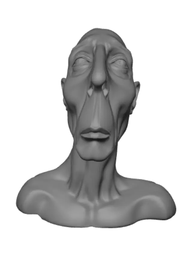 3D model for Monolith of the Gaze