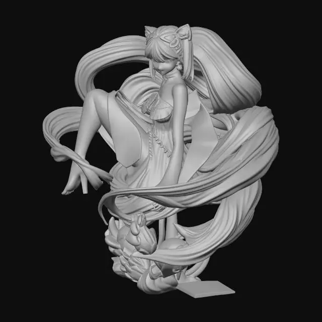 3D model for Ethereal Serenity