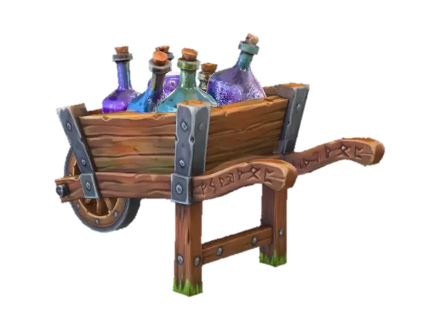 3D model for Alchemist's Cart