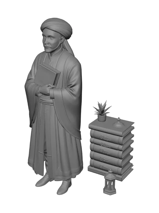 3D model for Cinta Al-Quran