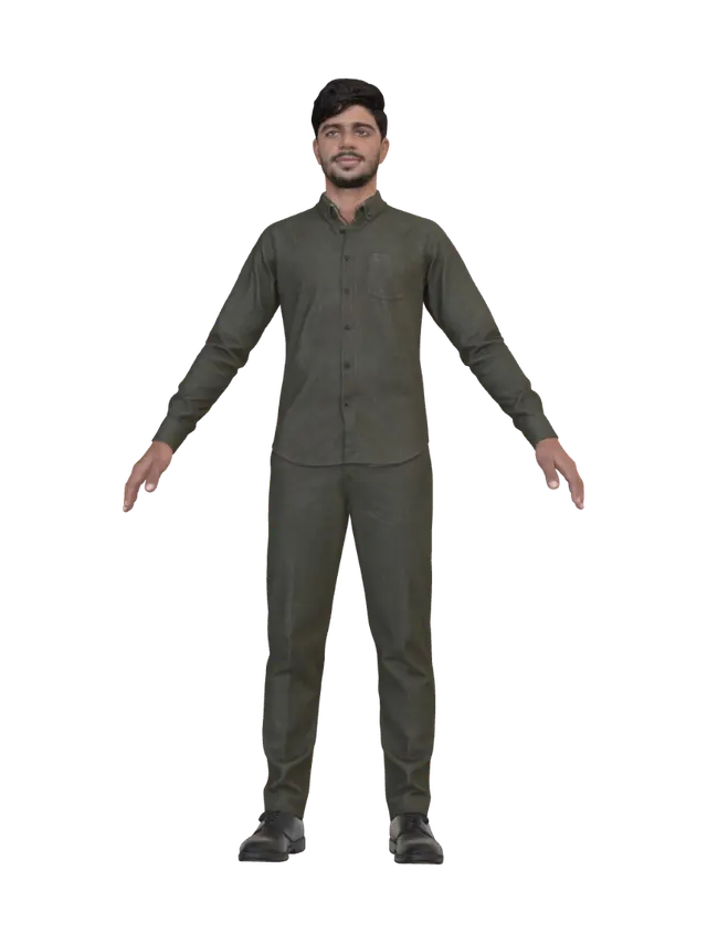 3D model for Olive Studio Portrait