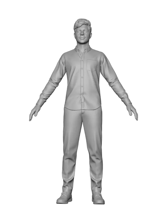 3D model for Olive Studio Portrait
