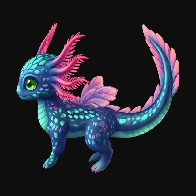 3D model for Coralfin Dragon