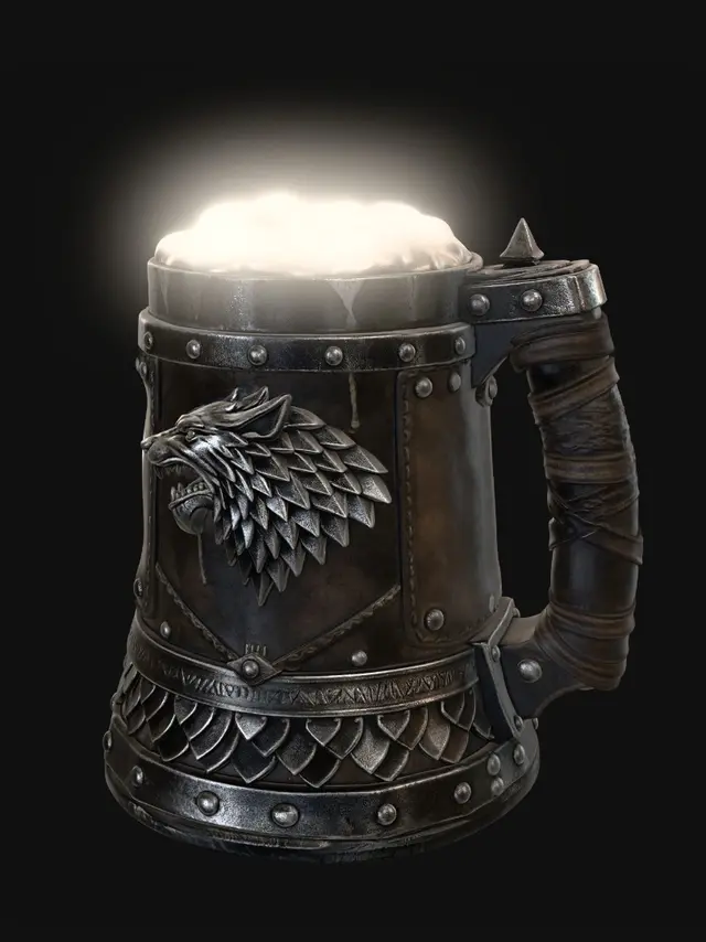 3D model for Iron Wolf Tankard