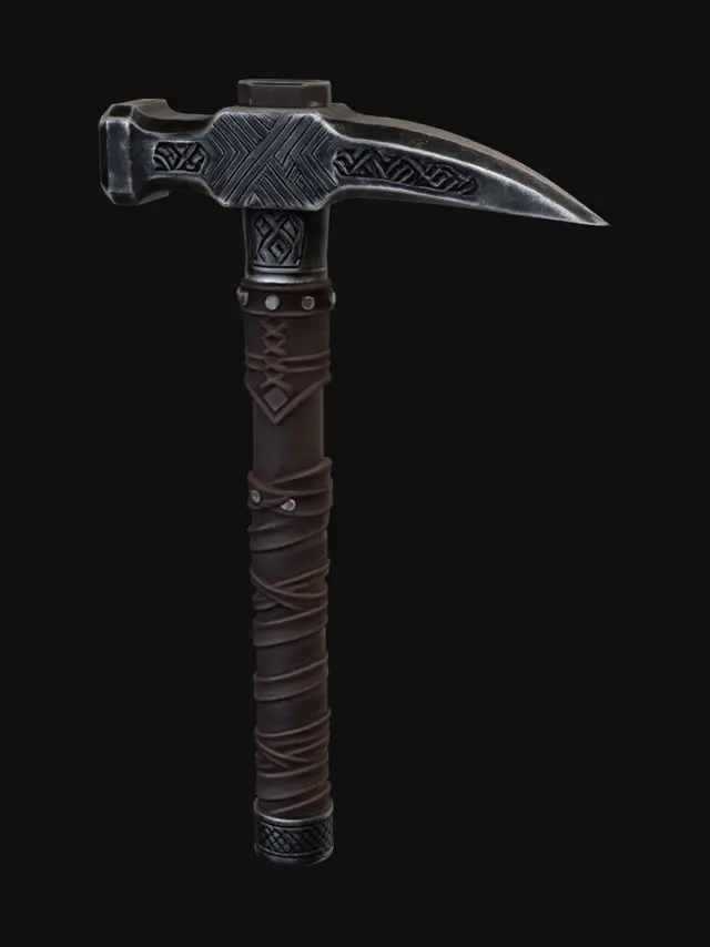 3D model for Runic Hammer