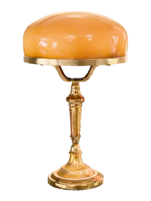 Vintage Table Lamp - Desk 3D model, vytvořený pomocí AI