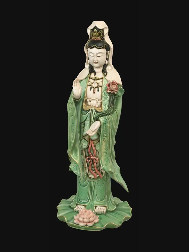 3D model for Guanyin Statue with Lotus