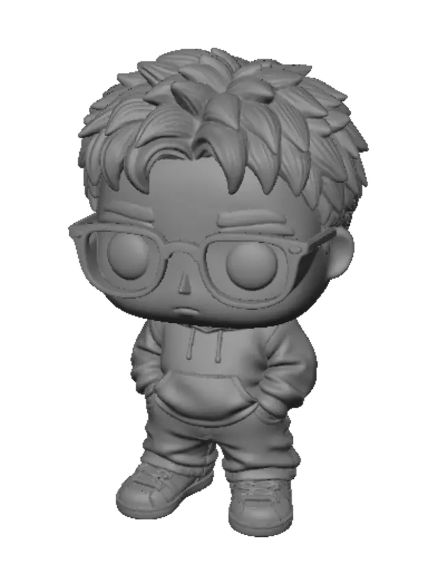 3D model for Coziest Hoodie