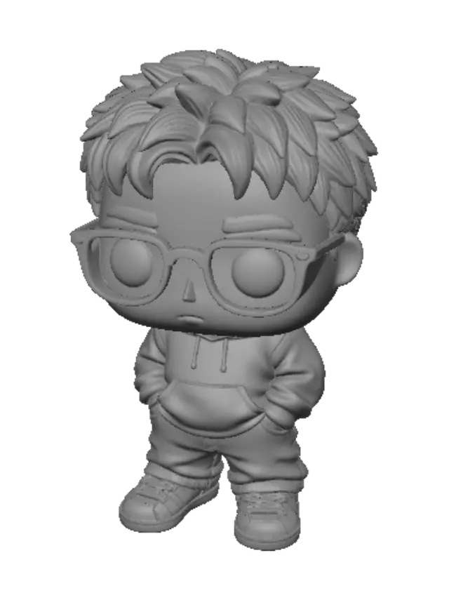 3D model for Coziest Hoodie