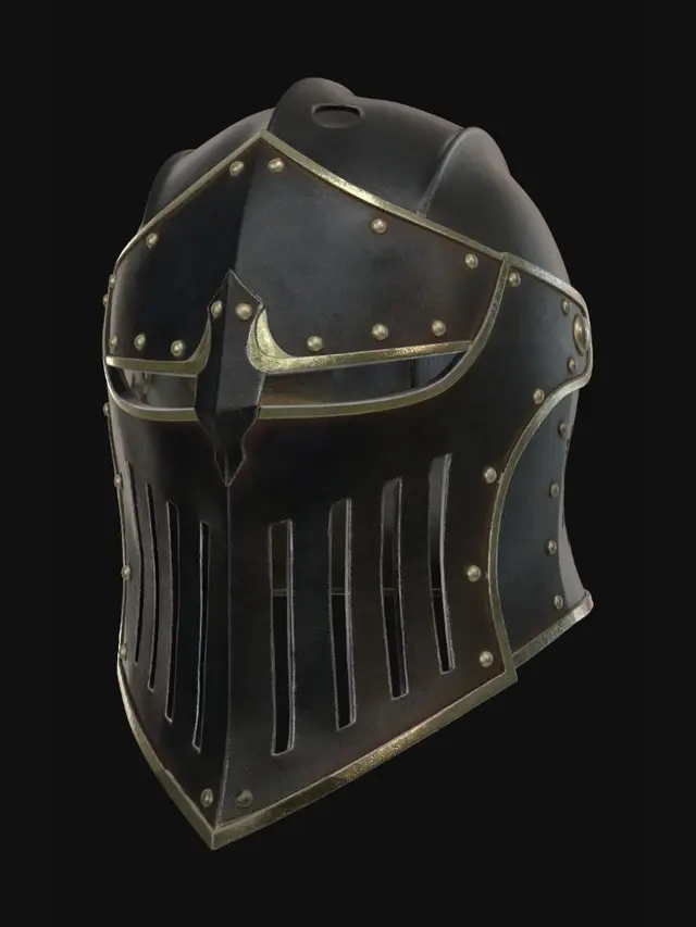 3D model for I want just the helm to create a wearable helmet based off this design