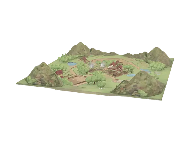 3D model for Riverbend Farmstead