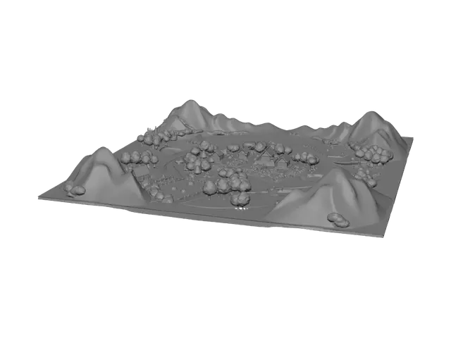 3D model for Riverbend Farmstead