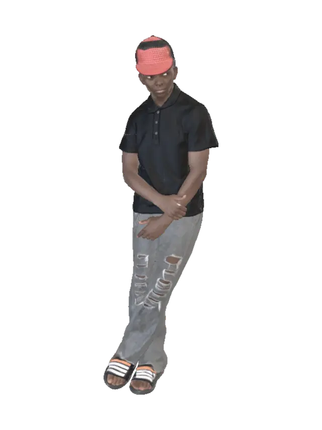 Modèle 3D Chris - Range, généré par IA