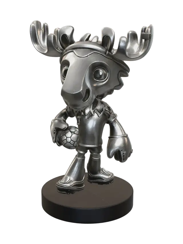 Realistic World Cup - Worldcup 3D model, vytvořený pomocí AI
