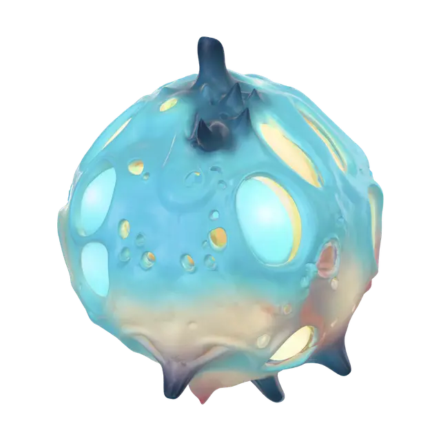 3D model for Gleaming Maw Orb