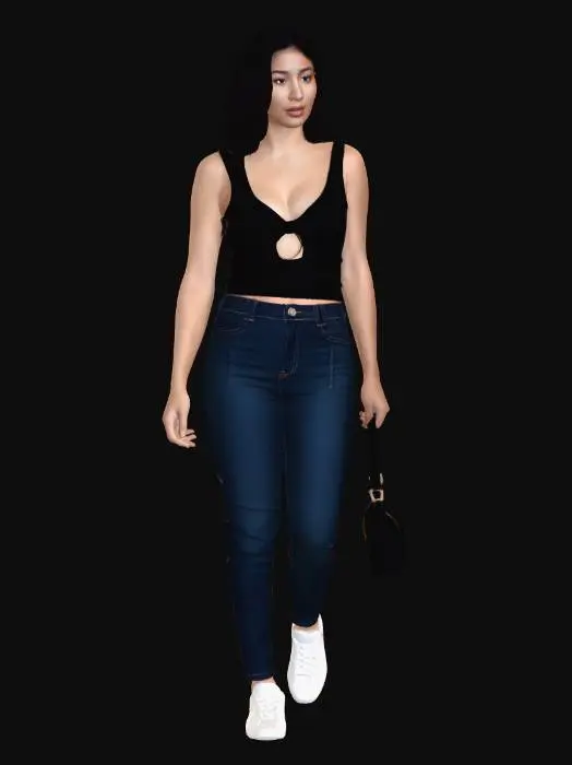3D model for Casual Street Style