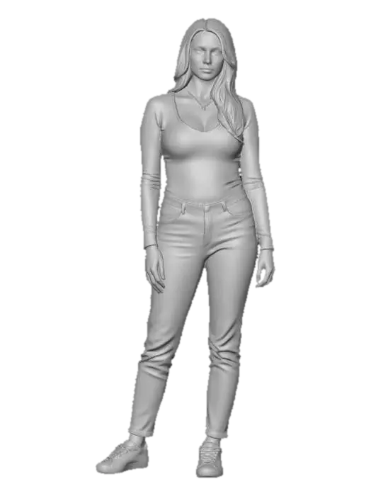 3D model for Casual Neutral Ensemble