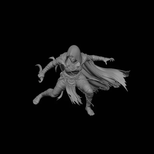 3D model for Emerald Wraith of the Sands