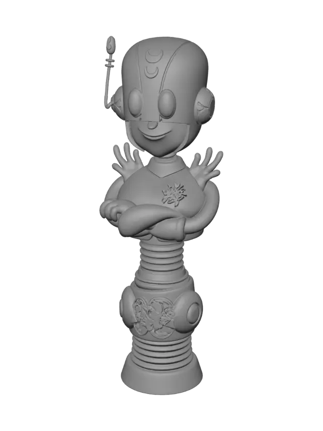 3D model for Cosmo the Curious Bot