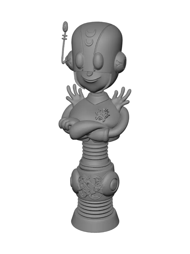 3D model for Cosmo the Curious Bot