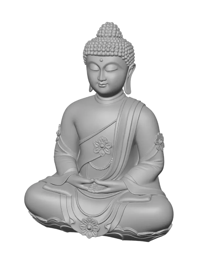 3D model for Buddha