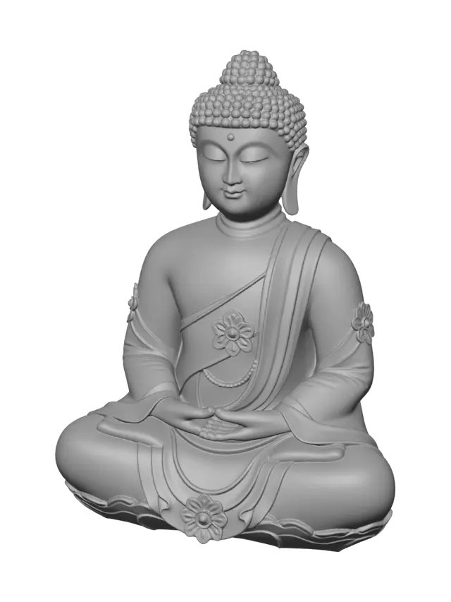 3D model for Buddha